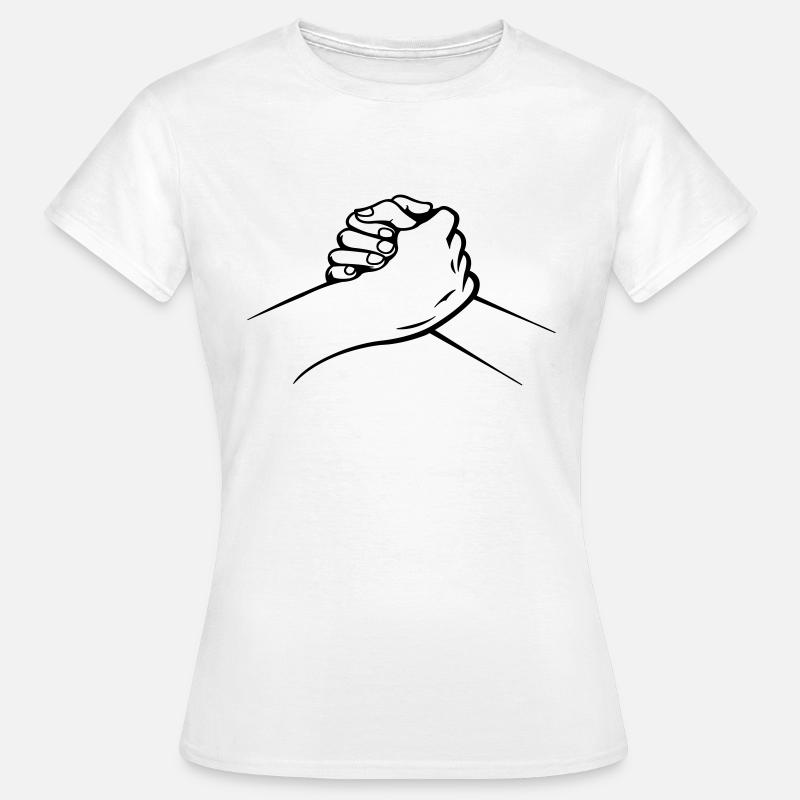 hands - Women's T-Shirt - white