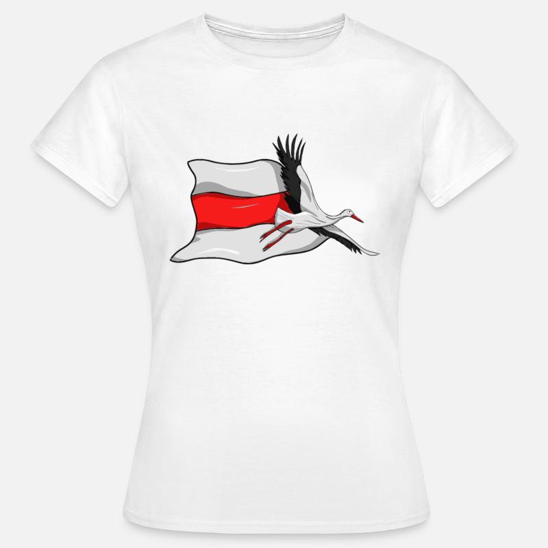 stork - Women's T-Shirt - white