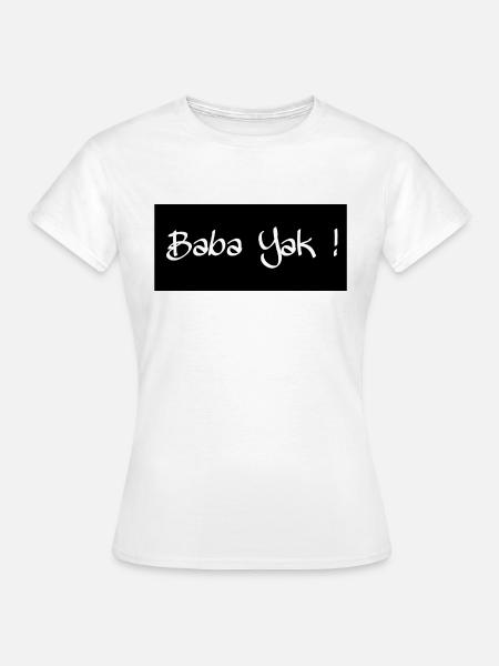 Baba Yak - Frauen T-Shirt - Weiß