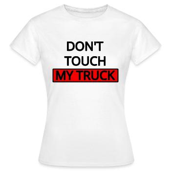 Truck - Frauen T-Shirt - Weiß - Vorne - AI Model Female 172 dark (172cm)