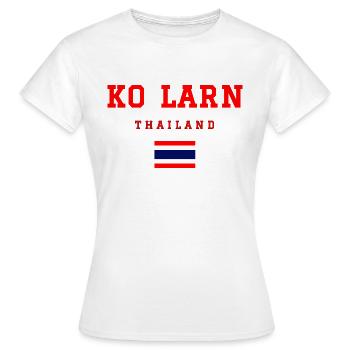Ko Larn Thailand - Frauen T-Shirt - Weiß - Vorne - AI Model Female 172 dark (172cm)