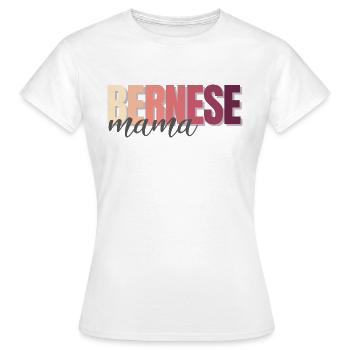Berner Sennenhund Bunte Geschenke für Hundeliebhaber - Frauen T-Shirt - Weiß - Vorne - AI Model Female 172 dark (172cm)