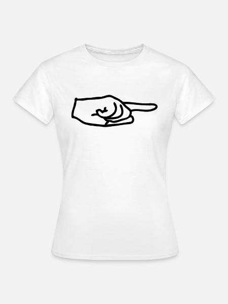 pfeil - Frauen T-Shirt - Weiß