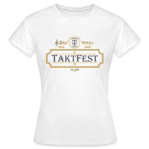 TaktFest_bk - Frauen T-Shirt