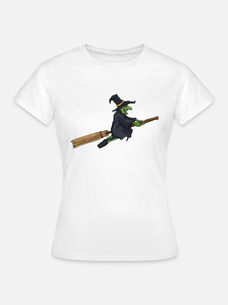 Hexe - Frauen T-Shirt - Weiß