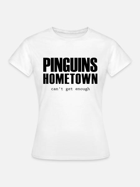 pinguins hometown - Frauen T-Shirt - Weiß