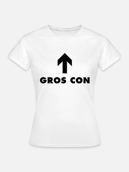 Dicker - Frauen T-Shirt - Weiß