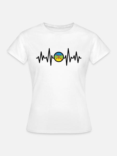 Love Tamazight - Frauen T-Shirt - Weiß