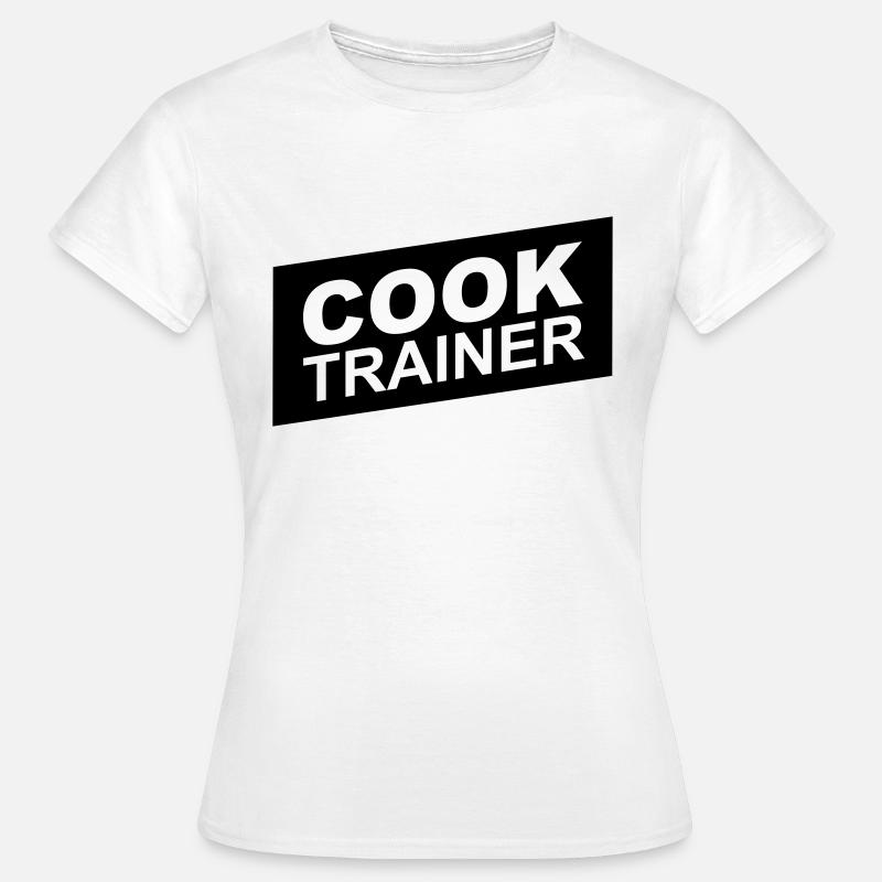 cook trainer - Women's T-Shirt - white