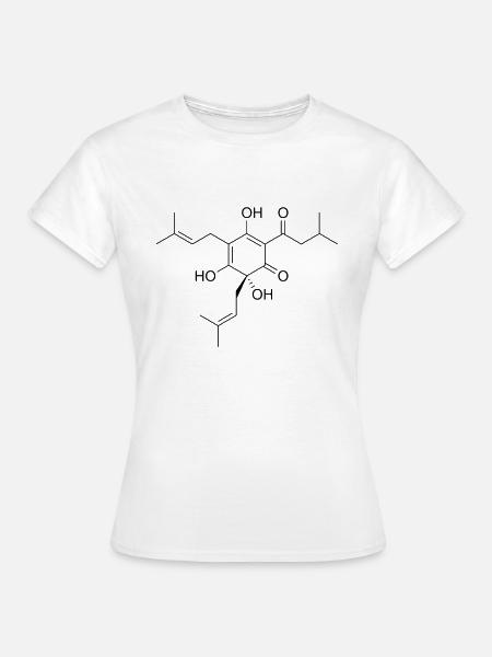 Biermolekül. - Frauen T-Shirt - Weiß