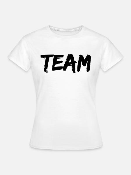 team - Frauen T-Shirt - Weiß