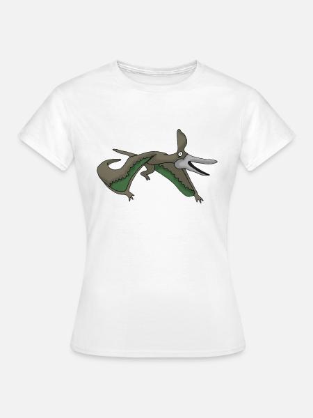 Flugsaurier 2 - Frauen T-Shirt - Weiß