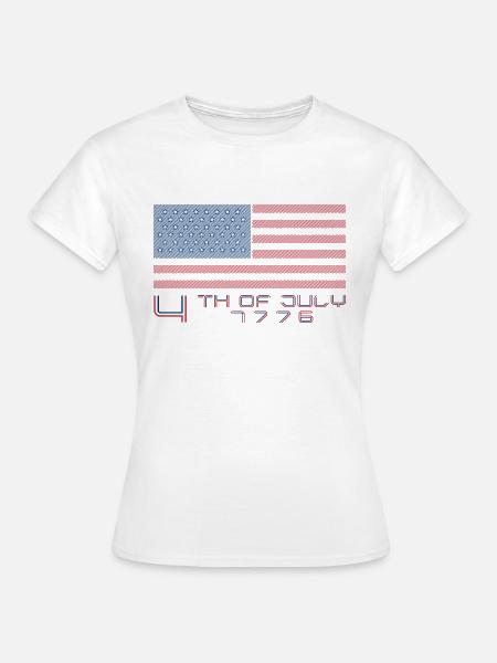 Unabhängigkeit vom 4. Juli - Frauen T-Shirt - Weiß