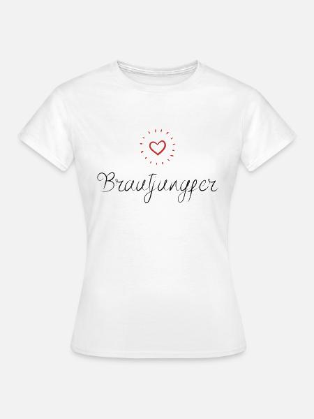Brautjungfer - Frauen T-Shirt - Weiß