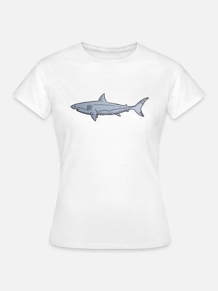 Traditional Tattoo - Hai - Frauen T-Shirt - Weiß