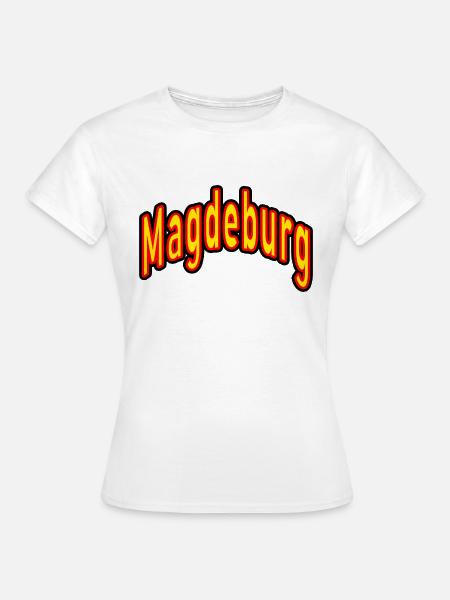 Magdeburg - Frauen T-Shirt - Weiß