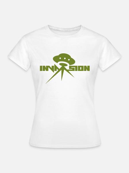 Invasion - Frauen T-Shirt - Weiß