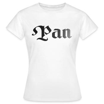 Pan - T-shirt Femme - blanc - Devant - AI Model Female 172 dark (172cm)
