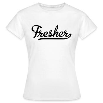 Frais - T-shirt Femme - blanc - Devant - AI Model Female 172 dark (172cm)