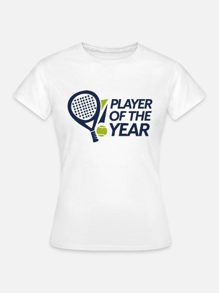 Player of the year 1 - Frauen T-Shirt - Weiß