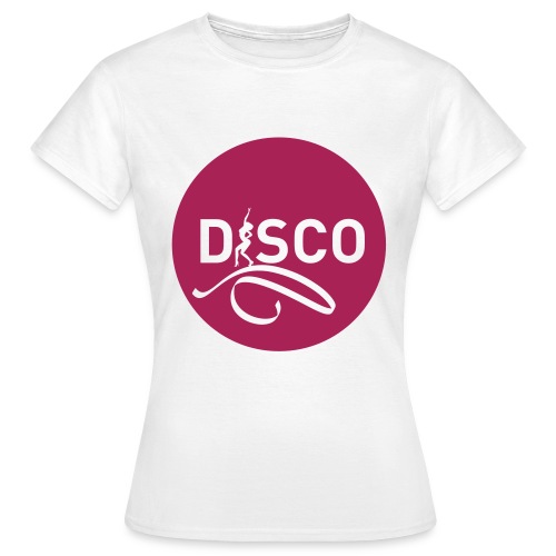 05-disco-pastille-noire - T-shirt Femme