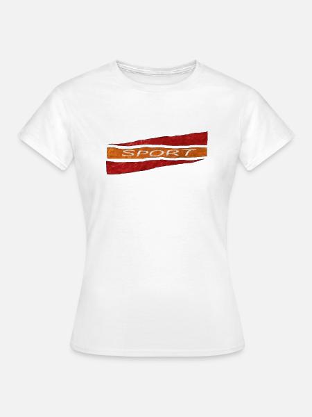 Der Sport - Frauen T-Shirt - Weiß
