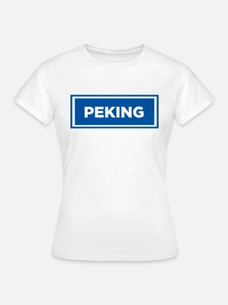Peking Norrköping - T-shirt dam - vit