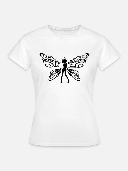 Creepy Crawly - Frauen T-Shirt - Weiß
