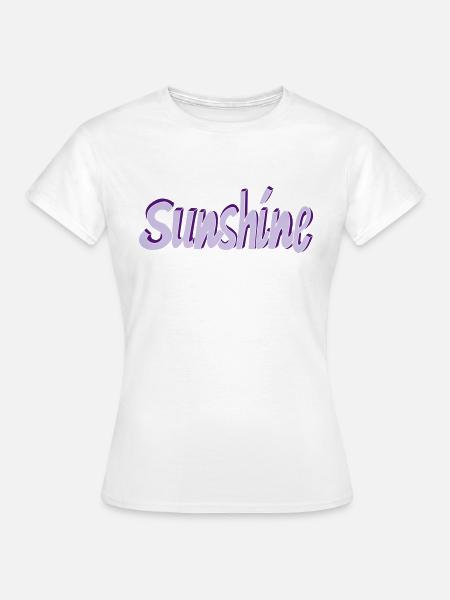 Sunshine - Frauen T-Shirt - Weiß