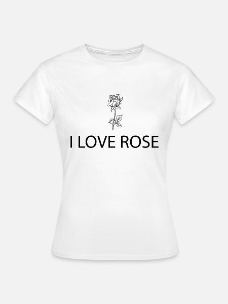 Flower Blume Pflanze - Frauen T-Shirt - Weiß