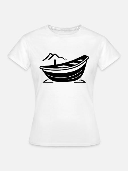 Boot - Frauen T-Shirt - Weiß