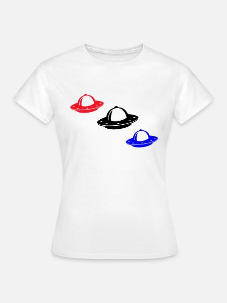 ufos - Frauen T-Shirt - Weiß