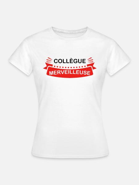 Wunderbare Kollegin - Frauen T-Shirt - Weiß