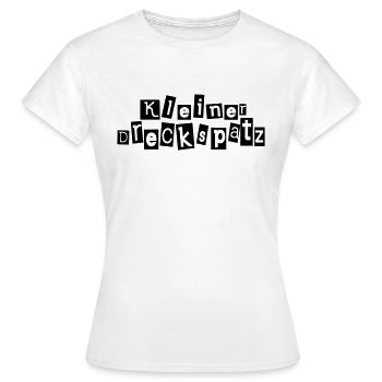 Kleiner Dreckspatz - Frauen T-Shirt - Weiß - Vorne - AI Model Female 172 dark (172cm)