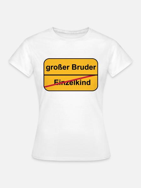 großer Bruder - Frauen T-Shirt - Weiß