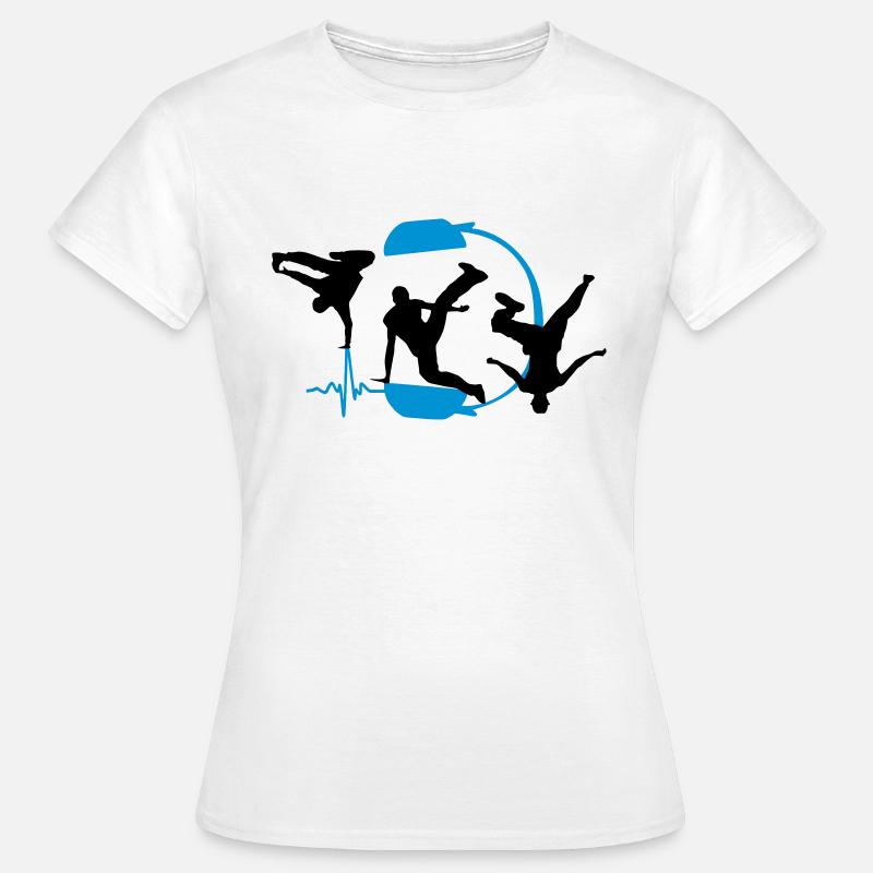 breakdancer - T-shirt Femme - blanc