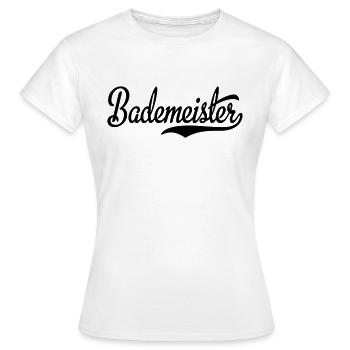 Pool attendant - Women's T-Shirt - white - Front - AI Model Female 172 dark (172cm)