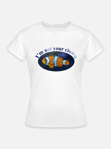 Clown - Frauen T-Shirt - Weiß