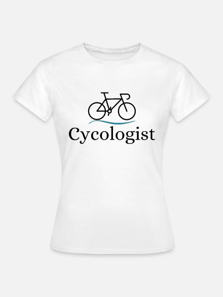 Radfahrer Cycologist - Frauen T-Shirt - Weiß