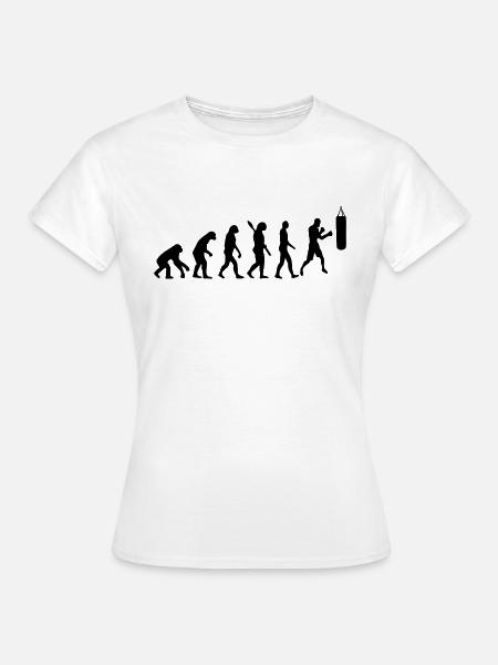 Boxing Fighting Muay Thai - Frauen T-Shirt - Weiß