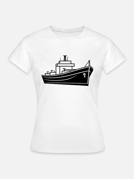 Boot - Frauen T-Shirt - Weiß