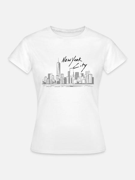 NewYork City - Frauen T-Shirt - Weiß