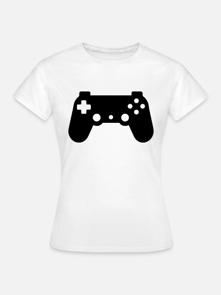 Controller für Videospiele - Frauen T-Shirt - Weiß