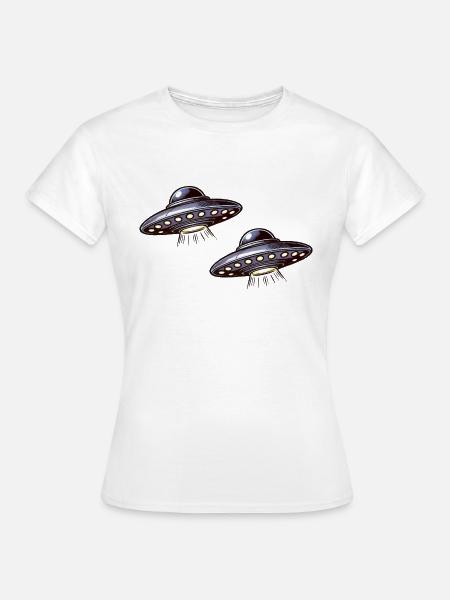 ufos - Frauen T-Shirt - Weiß