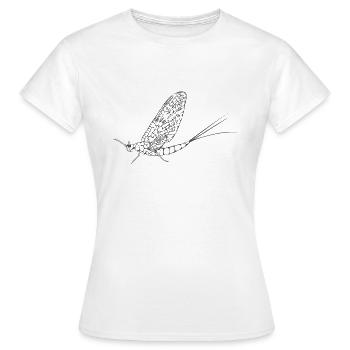 Insectes - T-shirt Femme - blanc - Devant - AI Model Female 172 dark (172cm)
