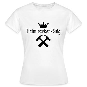 Home Improvement - Women's T-Shirt - white - Front - AI Model Female 172 dark (172cm)