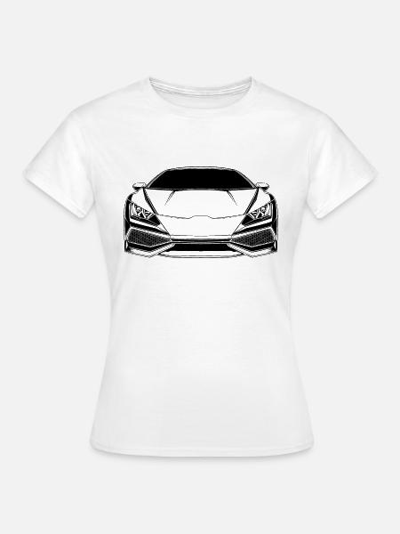 sportwagen - Frauen T-Shirt - Weiß