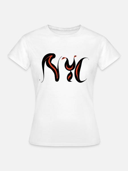 NYC - Frauen T-Shirt - Weiß