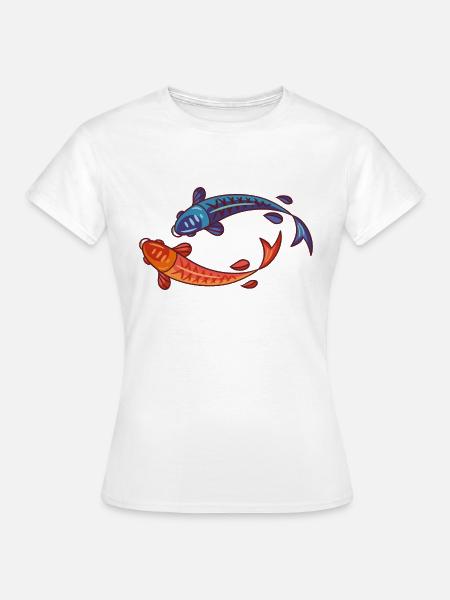 Meerestiere - Frauen T-Shirt - Weiß