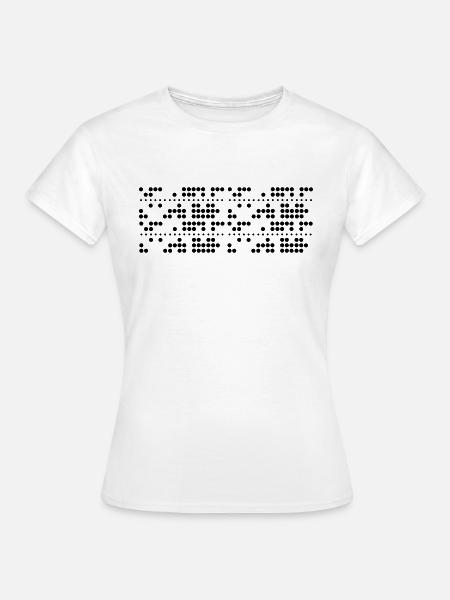 TheCode - Frauen T-Shirt - Weiß